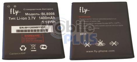 Акумулятор для Fly (BL8008) для FS401, фото 1