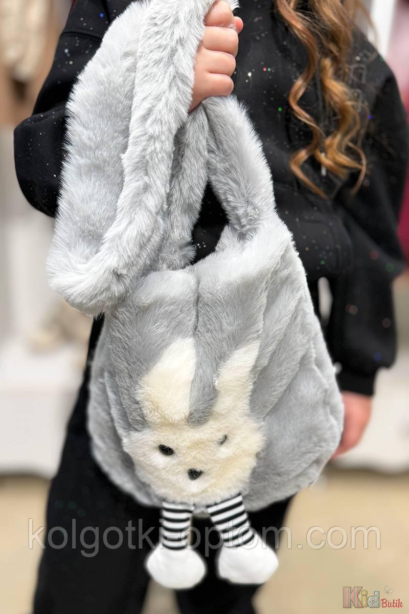 ОПТОМ Сумка-шопер сірого кольору No name 2125000891392, фото 1