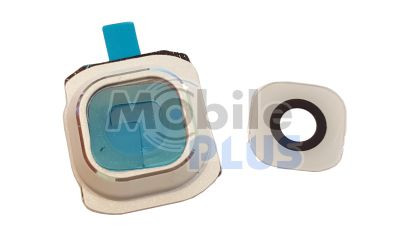 Скло (віконце камери) для Samsung G920, S6, Galaxy S6 White, фото 1