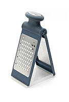 Тертка Lessner Sky Blue 2 грані з пластиковою ручкою (10100)