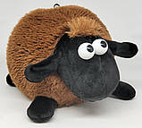 М'яка іграшка баранчик Іванчик коричневий барашек Dreamtoys для дітей і дорослих подарунок, фото 3