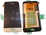 Samsung моделі j120 Galaxy J1 2016 Дисплейний модуль (дисплей з тачскріном), Gold, original (PN:GH97-18224B)