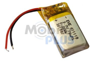Акумулятор з контролером універсальний 21mm * 11mm * 5mm (Li-ion, 3,7 V, 70mAh)