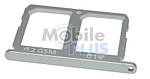 Утримувач Sim-картки (holder) Samsung G920FD Galaxy S6 Duos Silver