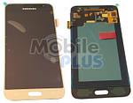 Samsung J320 Galaxy J3 Duos Дисплейний модуль (дисплей з тачскріном), Gold, original (PN:GH97-18414B)