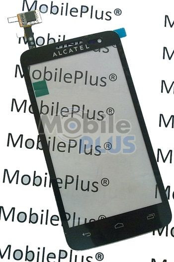 Сенсорний екран (тачскрін) для Alcatel One Touch 5035X, 5035D X'Pop Black