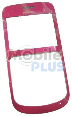 Скло для Nokia C3 з передньою панеллю Pink