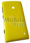 Nokia 525 Кришка акумулятора, HighGloss Yellow, original (PN:02507C6)