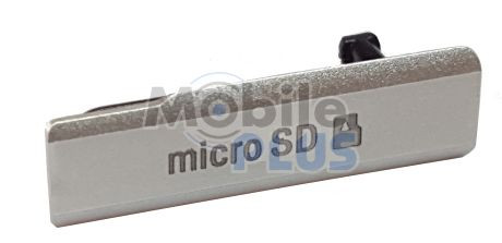 Sony C6903 Заглушка гнізда картки пам'яті, White original (PN:1273-9708), фото 1