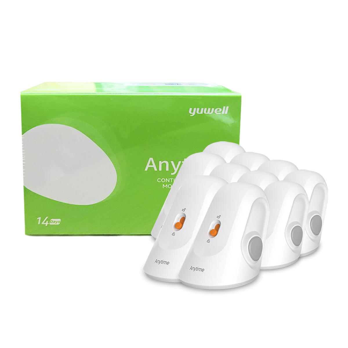 Сенсор для системи безперервного моніторингу глюкози CGM Yuwell CT 3, 20 шт.