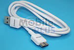 Кабель micro-USB 3,0 для Samsung Note 3, SM-N900 (Model: ECB-DU4AW) White