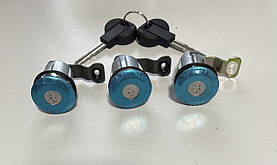 Серцевини 3 шт із ключами 2 шт Berlingo, Partner 95-06