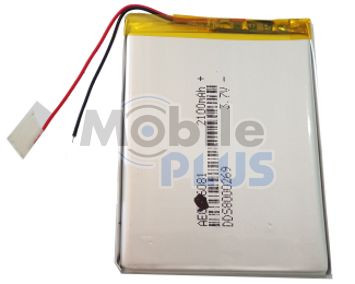 Акумулятор з контролером універсальний 80mm * 60mm * 5mm (Li-ion, 3.7 V, 2000 mAh), фото 1