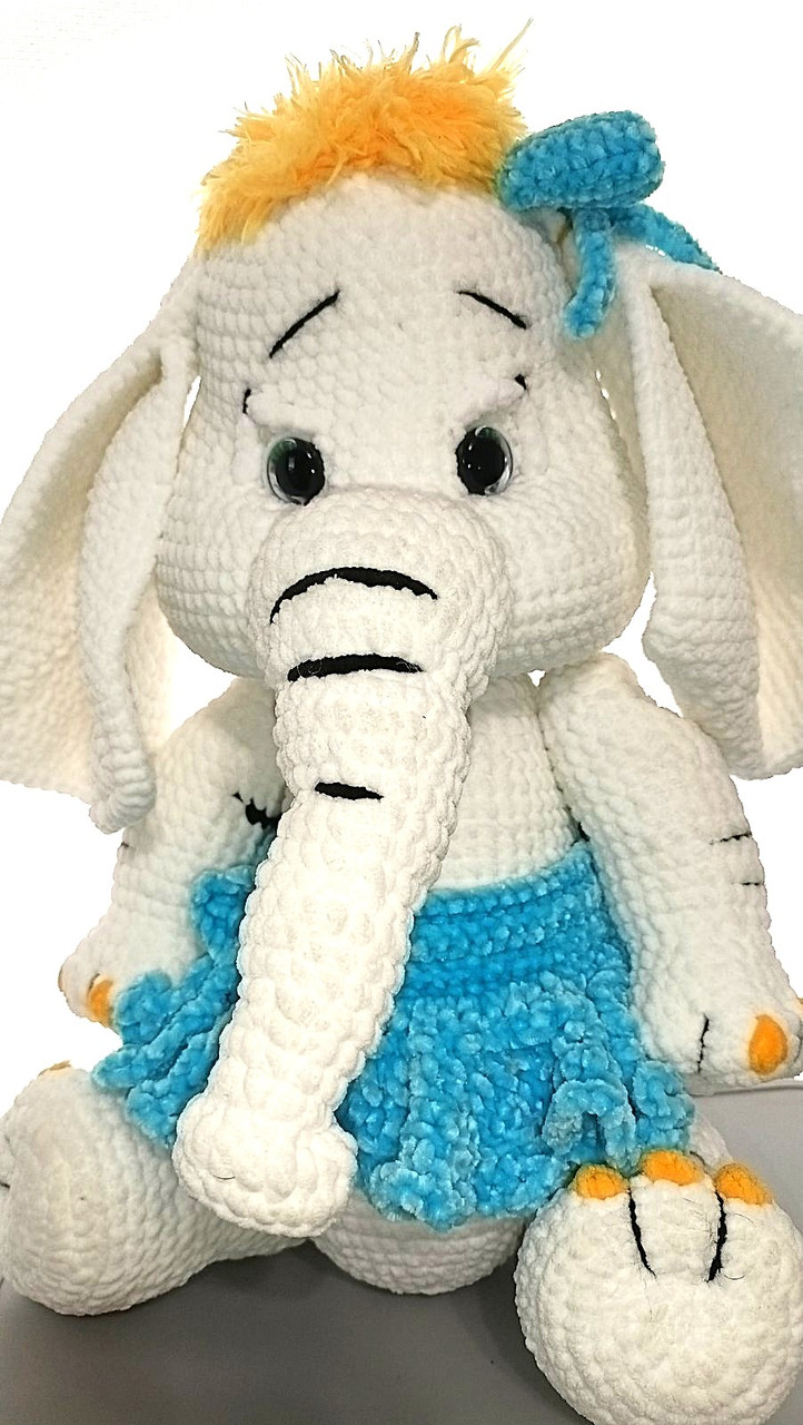 В’язана Слоня модниця Україна, фото 1