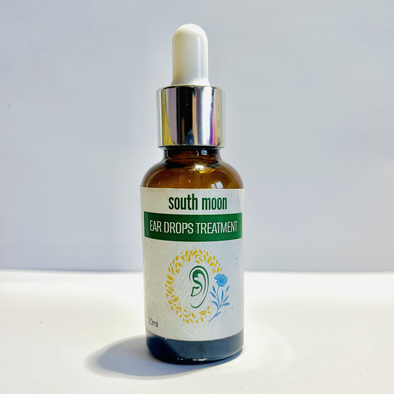 Краплі для акупресурних точок  для зняття дзвону у вухах, головного болю та запаморочення SOUTH MOON EAR DROPS, 30мл