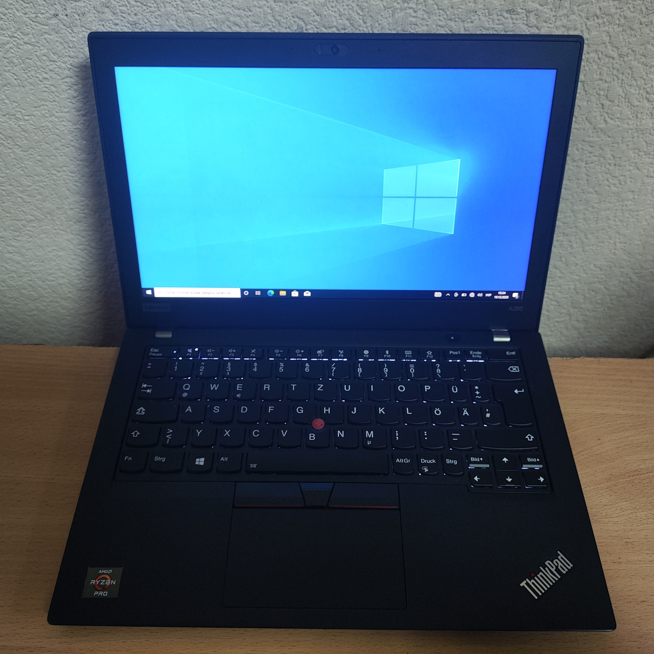 Ноутбук Lenovo ThinkPad A285 12.5" FHD/IPS ТАЧ Ryzen 5 Pro 2500U 4ядра/8 DDR4/256 GB SSD M.2/AMD Radeon RX Vega 8 Graphics/WebCam, фото 1