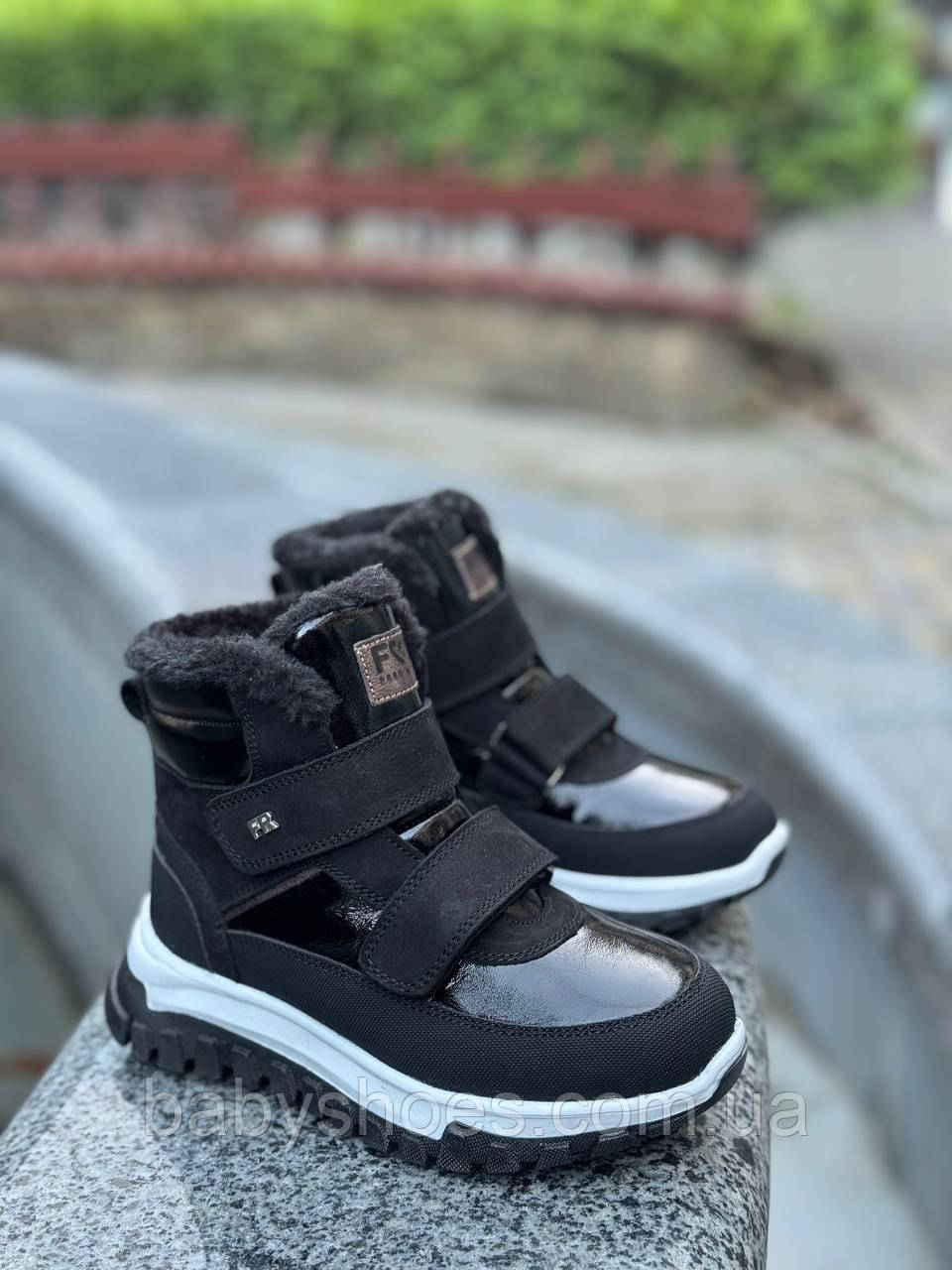 Черевики зимові натуральна шкіра Free Heart, р.31-36, ЗД-550, фото 1