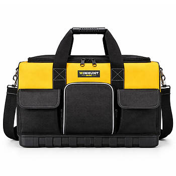 Сумка для інструментів, 16 відділень, м'яка ручка, пластикове дно, WINHUNT / Міцна сумка чоловіча / Сумка-органайзер