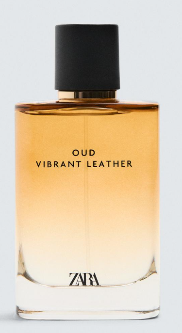 Zara Vibrant Leather Oud 100 МЛ парфумерна вода  індивідуальна упаковка новий дизайн (оригінал оригінал Іспанія), фото 1