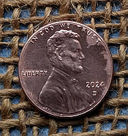1 цент 2024 року. (D) США