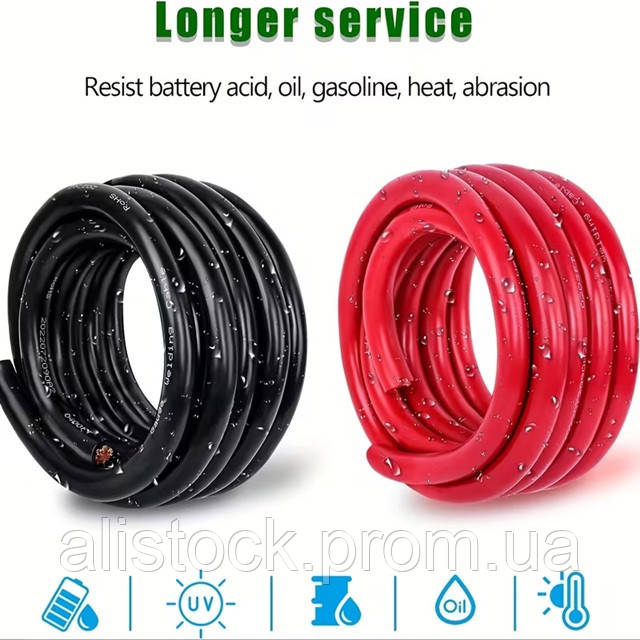 Silicone Cable VERIBEST 6AWG 16 mm 3200 x 0.08 mm