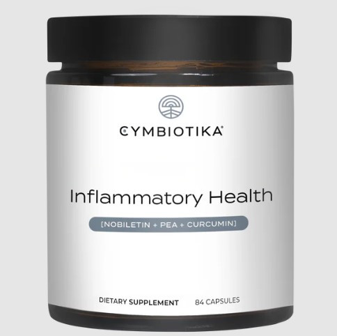 Cymbiotika Inflammatory Health / Протизапальний комплекс (ПЕА, куркумін, біла верба, арніка, нобілетин) 84 капсули