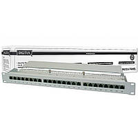 Патч-панель 19" 1U 24 порти 5e FTP в зборі Digitus DN-91524S picnic