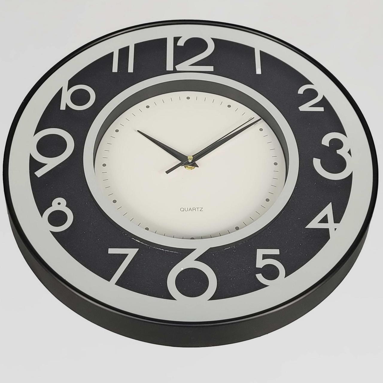 Годинник безшумний (40,7 см) настінний OV-0103, фото 1