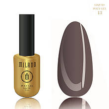 Полігель для нарощування MILANO Liquid PolyGel №13, 15 мл