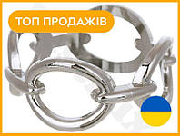 BM Комплект кілець для Lux mod серветок Table-Shine металеві срібні для сервірування столу на свято ве new/v2