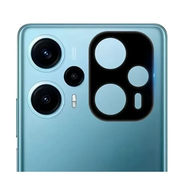 Скло камери Xiaomi Poco F5, Xiaomi Redmi 12, Xiaomi Redmi Note 12 Turbo Black PRC, фото 1