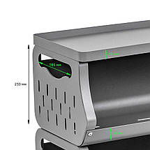 Стелаж універсальний для зберігання п'ятиярусний 60х30х123см SW-00002261, фото 4