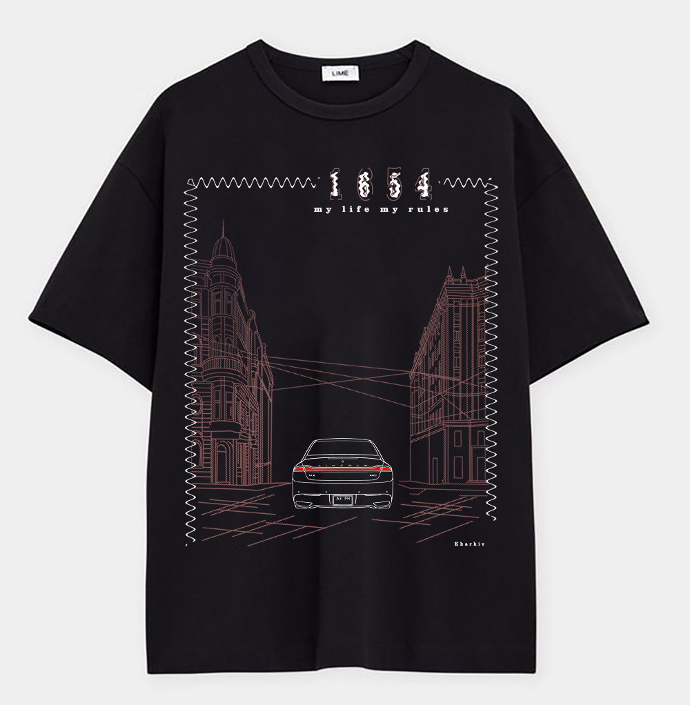 Футболка My Life My Rules 1654 | Kharkiv, фото 1
