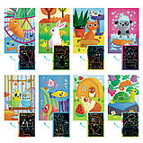 DoDo Набір для творчості 2 в 1. Розмальовки та гравюри «Домашні тварини», 300490, фото 3