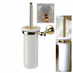 Щітка для унітаза кераміка в золоті Bugnatese F4.02M.0.S2.DR зі Сваровські