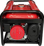 Бензогенератор Erdmann ER 9500 3,8 кВт для резервного електроживлення будинку, ручний пуск, фото 6