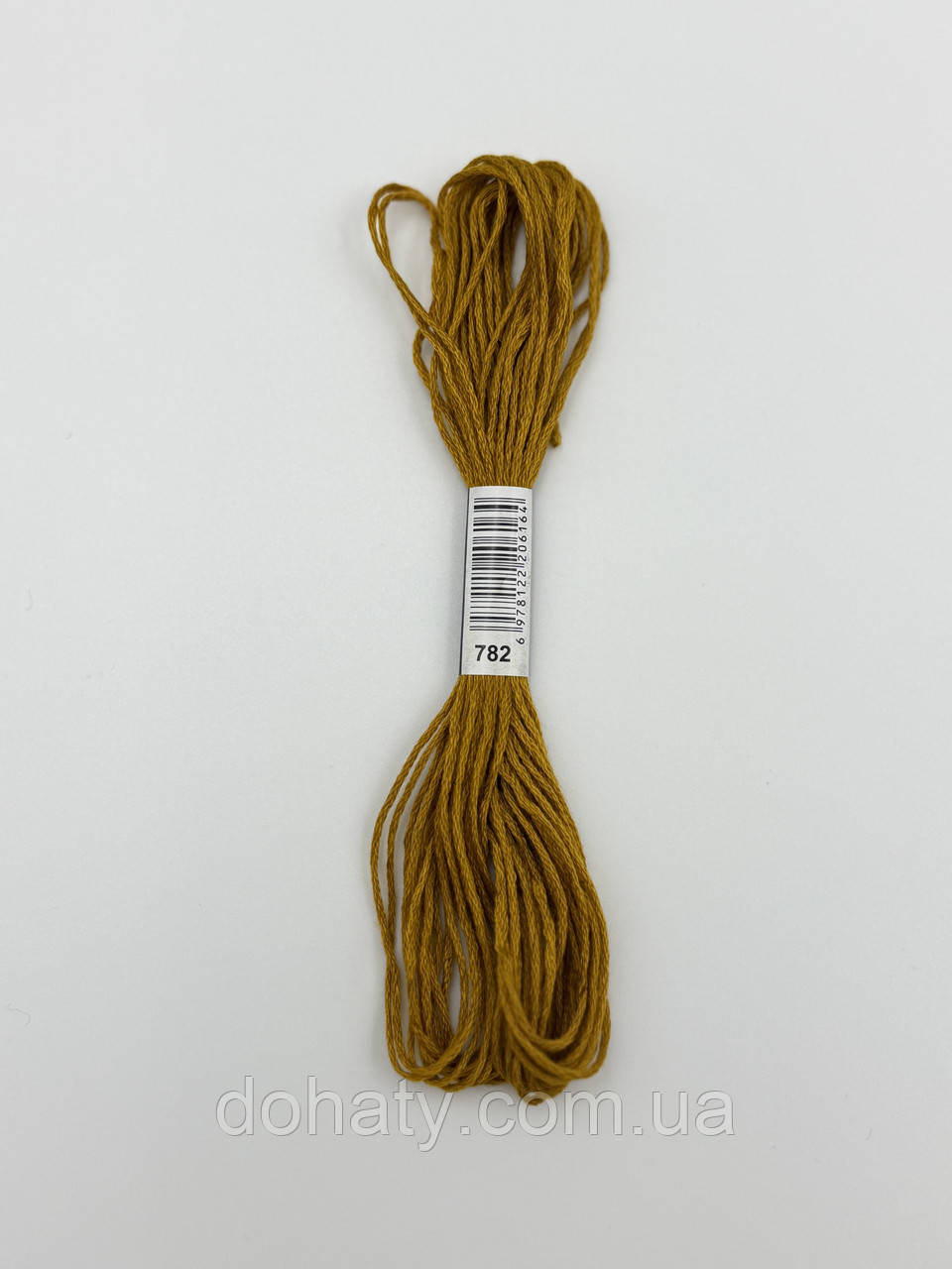 Нитки муліне 782 Золотисто-коричневий для вишивання, фото 1