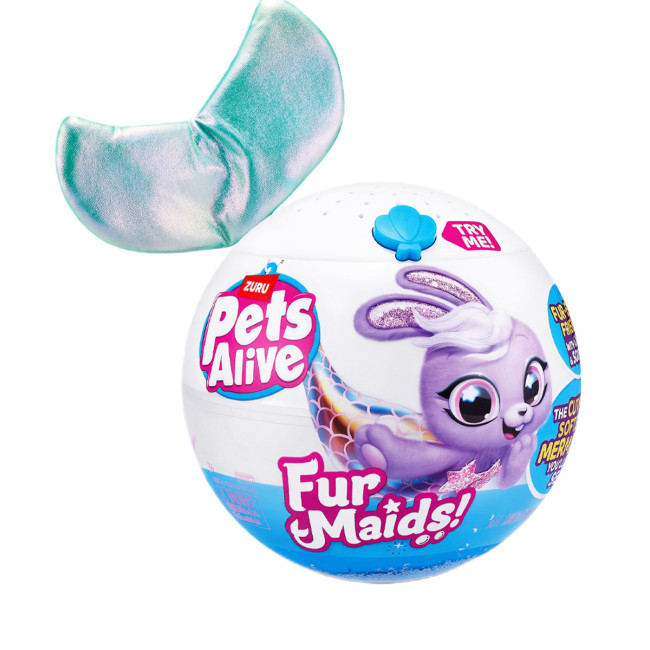 Інтерактивна іграшка-сюрприз Pets Alive Furmaids S1 Цуценя Даззі, фото 1