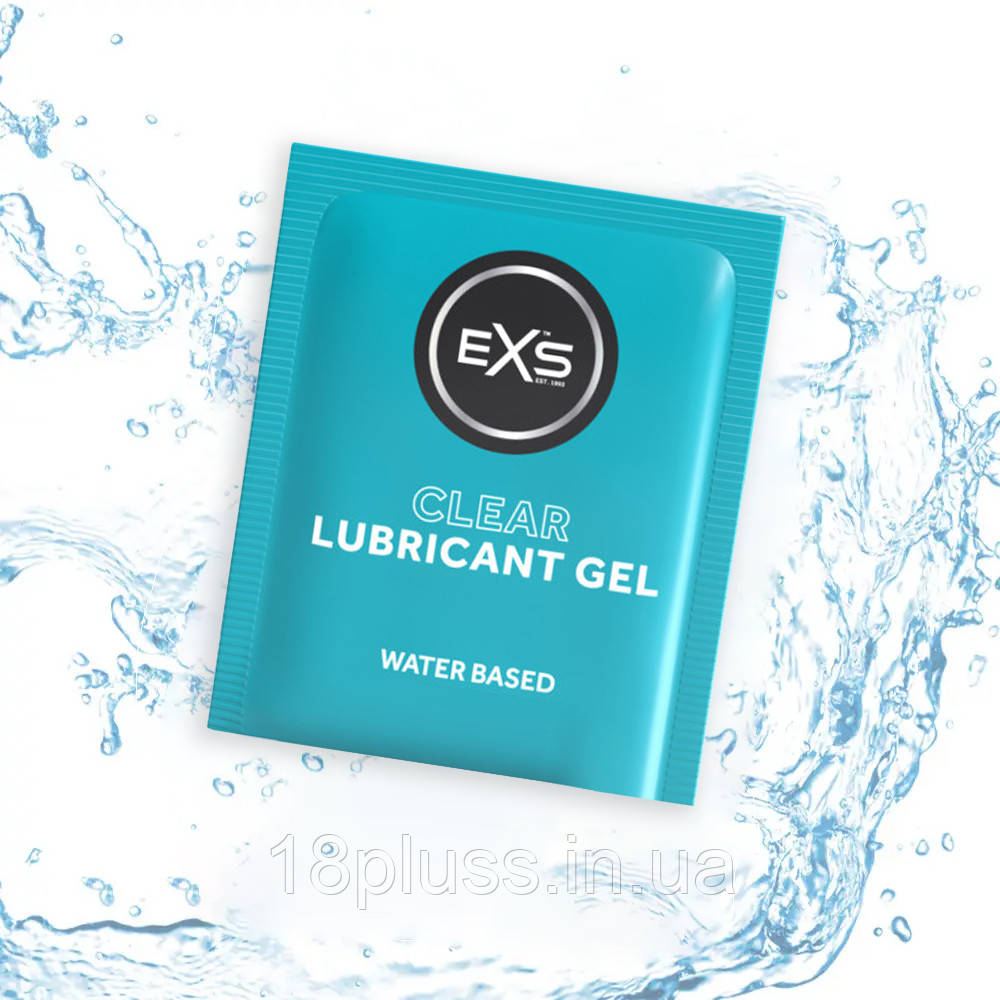 Лубрикант на водній основі EXS Clear Lube, 5 мл, фото 1