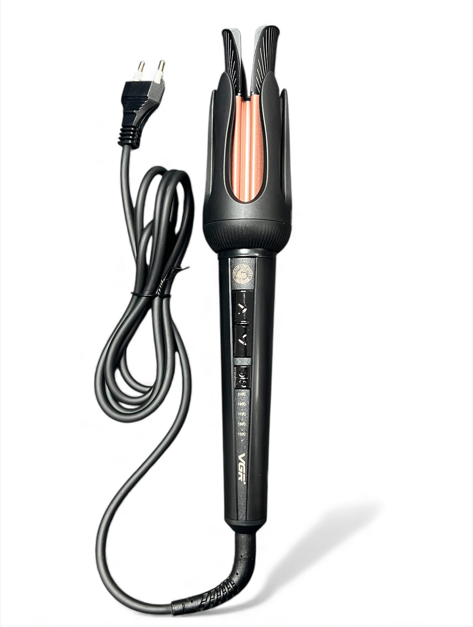 Плойка VGR V-581, automatic curling, температура від 130°C до 210°C, керамічне  покриття, LED display, 45 Вт, фото 1