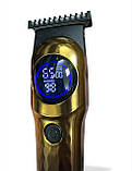 Тример VGR V-966 Professional GOLD, акумуляторний, 4 насадки, LED-дисплей, фото 2