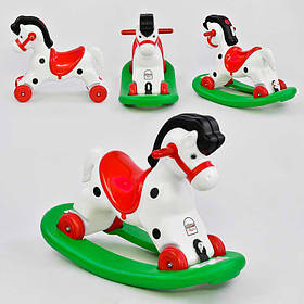 Качалка-каталка 2 в1 Конячка Pilsan 07-520 (1) МУЗИКАЛЬНА