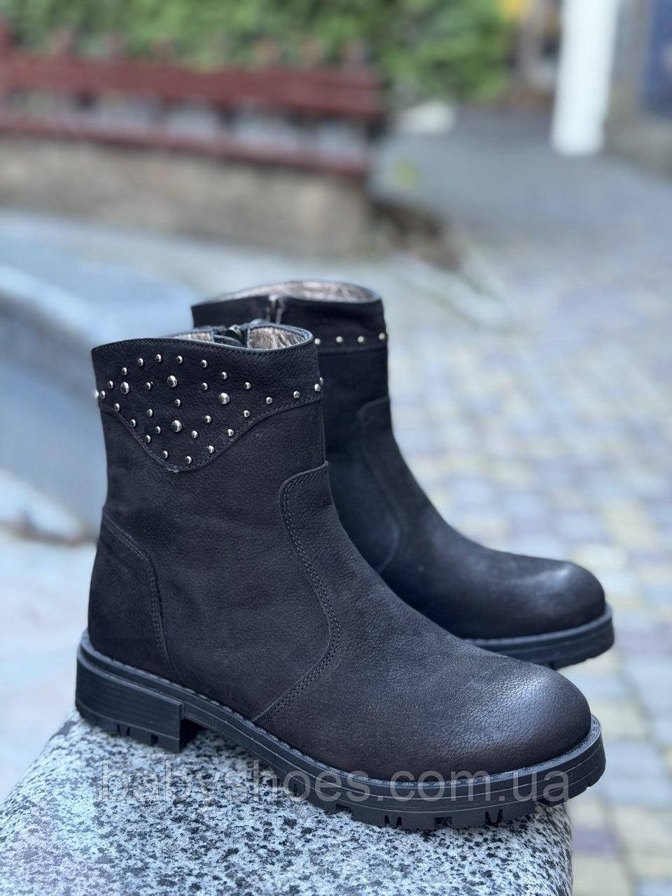 Черевики зимові натуральна шкіра Tirenti, р.36 (23,5 см) , tir-239, фото 1