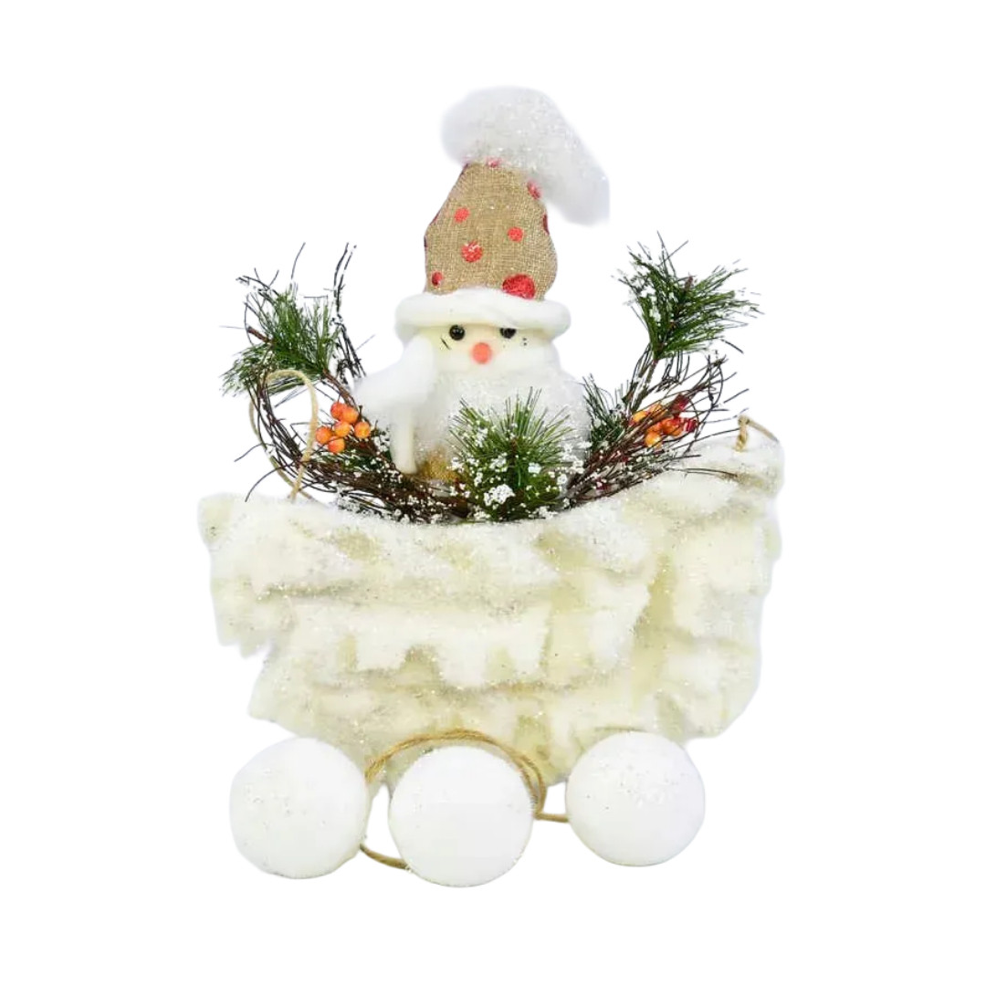 30566 C Декоративна новорічна підвіска, фото 1