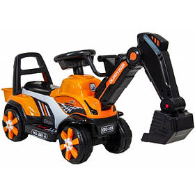 Екскаватор дитячий трактор великий Spoko SP-128 жовтий