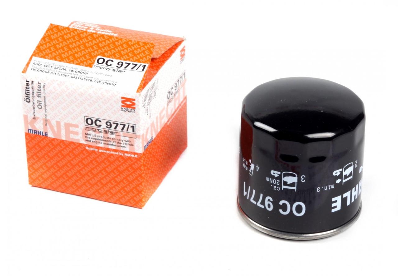 Knecht OC 977/1 Фільтр масляний Audi A1, A3, A4 B9; Cupra Formentor; Seat Alhambra, Arona, Ateca; Skoda Citigo