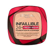 Пудра компактна L'Oreal Paris Infaillible Fresh Wear