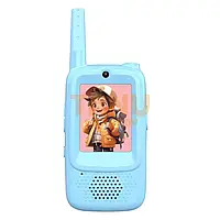 Набір дитячих відеорацій 2 шт. з двостороннім зв'язком дальність зв'язку 200 м Walkie talkie, фото 4