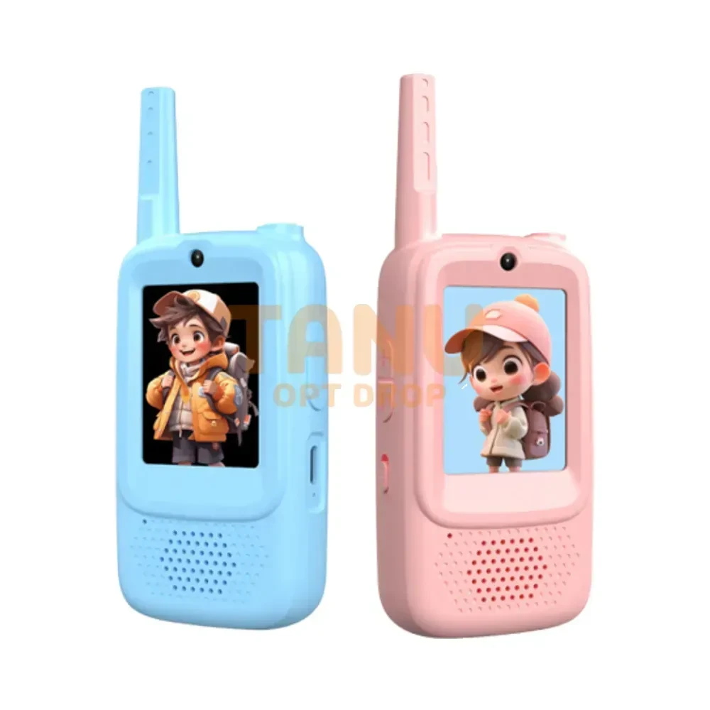 Набір дитячих відеорацій 2 шт. з двостороннім зв'язком дальність зв'язку 200 м Walkie talkie, фото 1