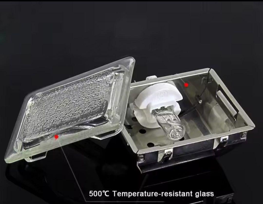 СКЛО для печі G9 500°C світильника плафона жаростійке, фото 1